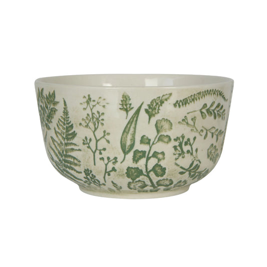 Hand-Stamped Bowl with Embossed Pattern