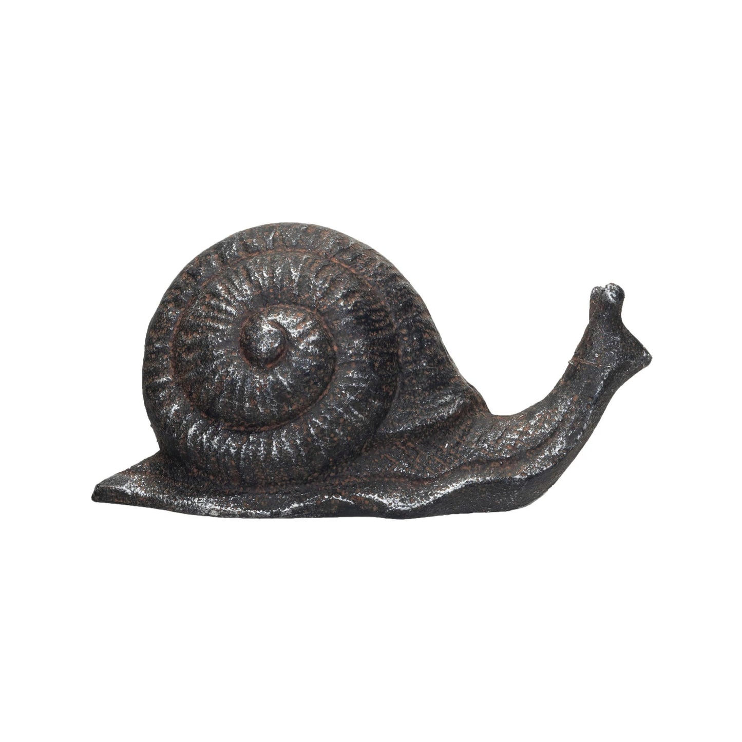 Cast Iron Snail, Rust Finish