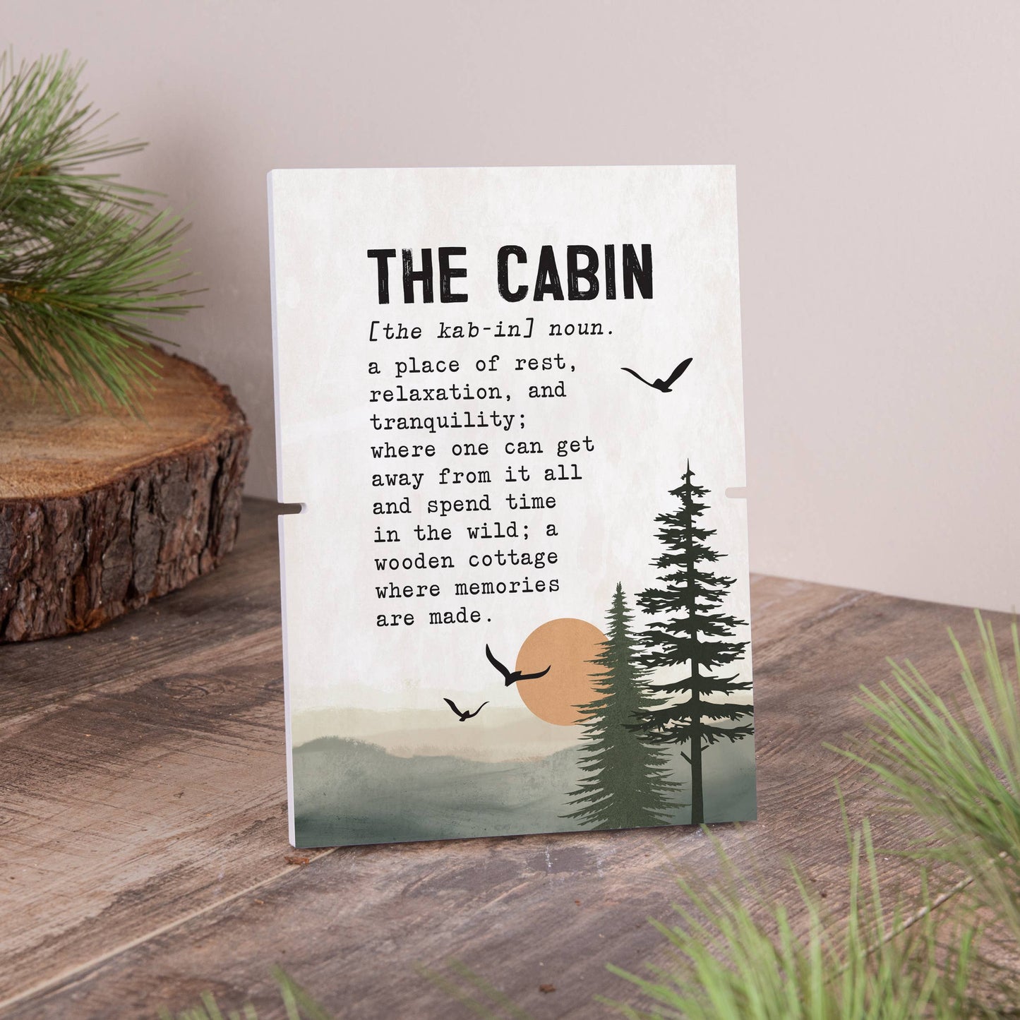 The Cabin Noun A Place Of Rest Story Board