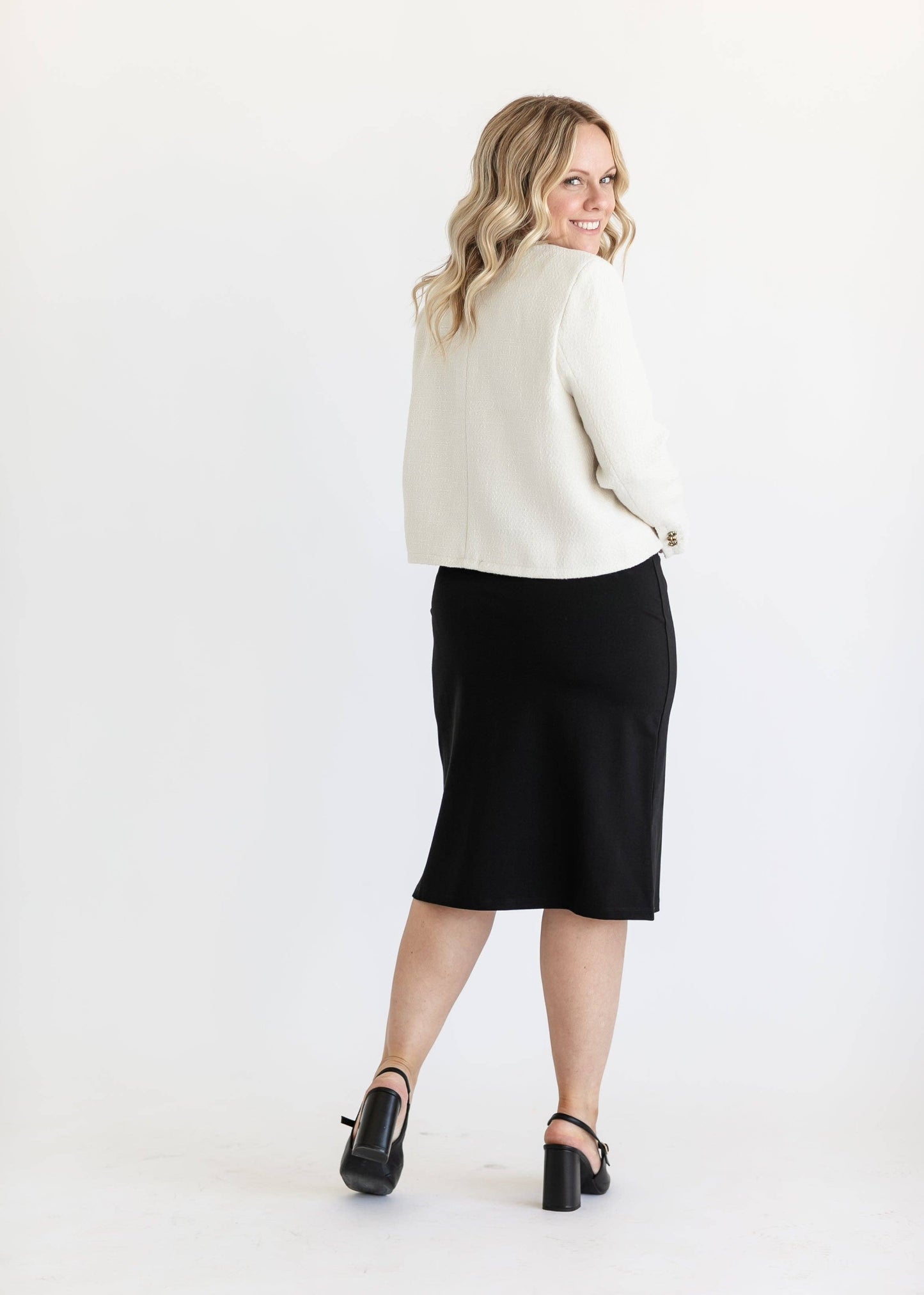 Quinn Knit Midi Skirt