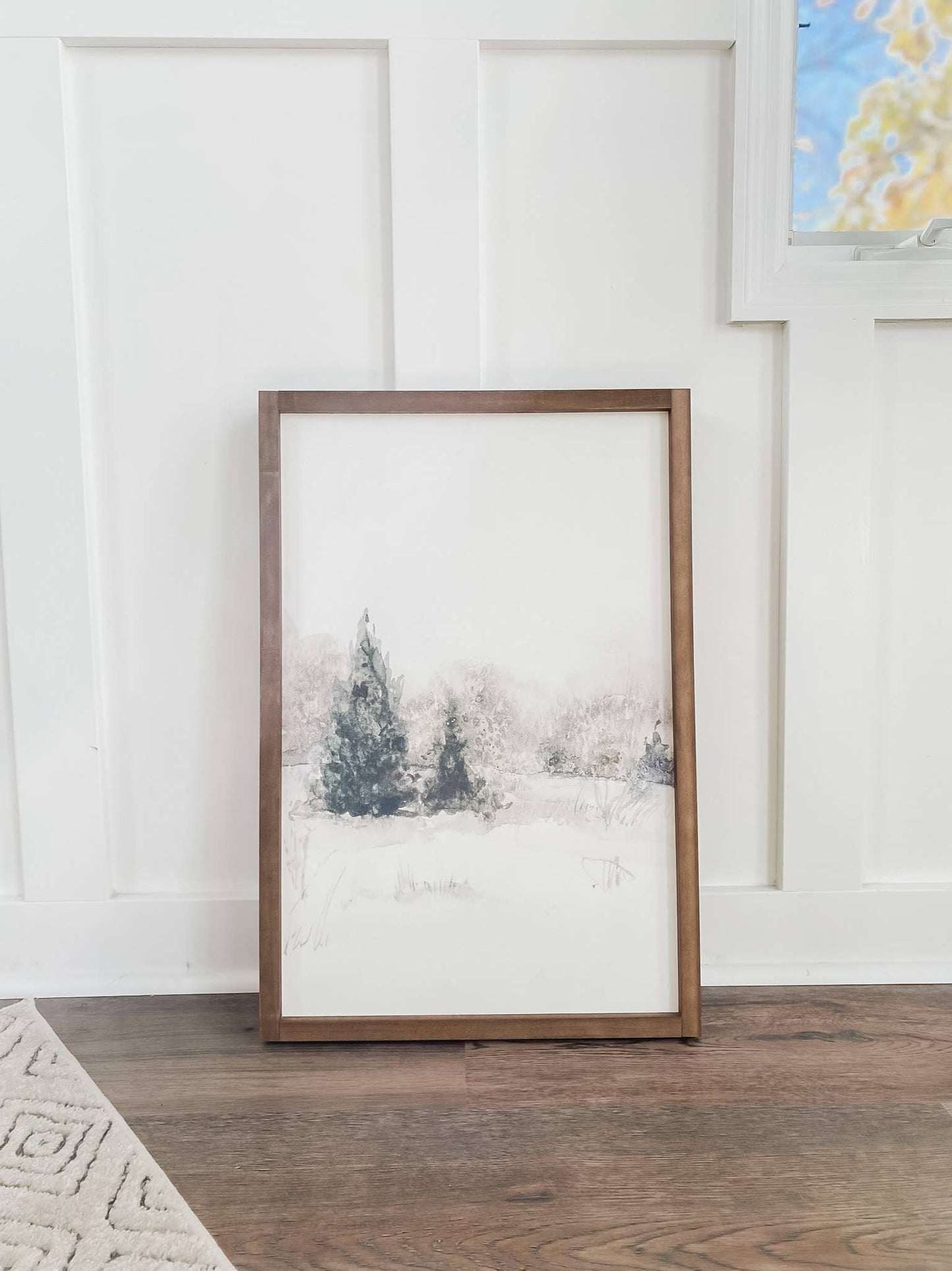 Winter Landscape | Winter Home Decor, Winter Wall Decor