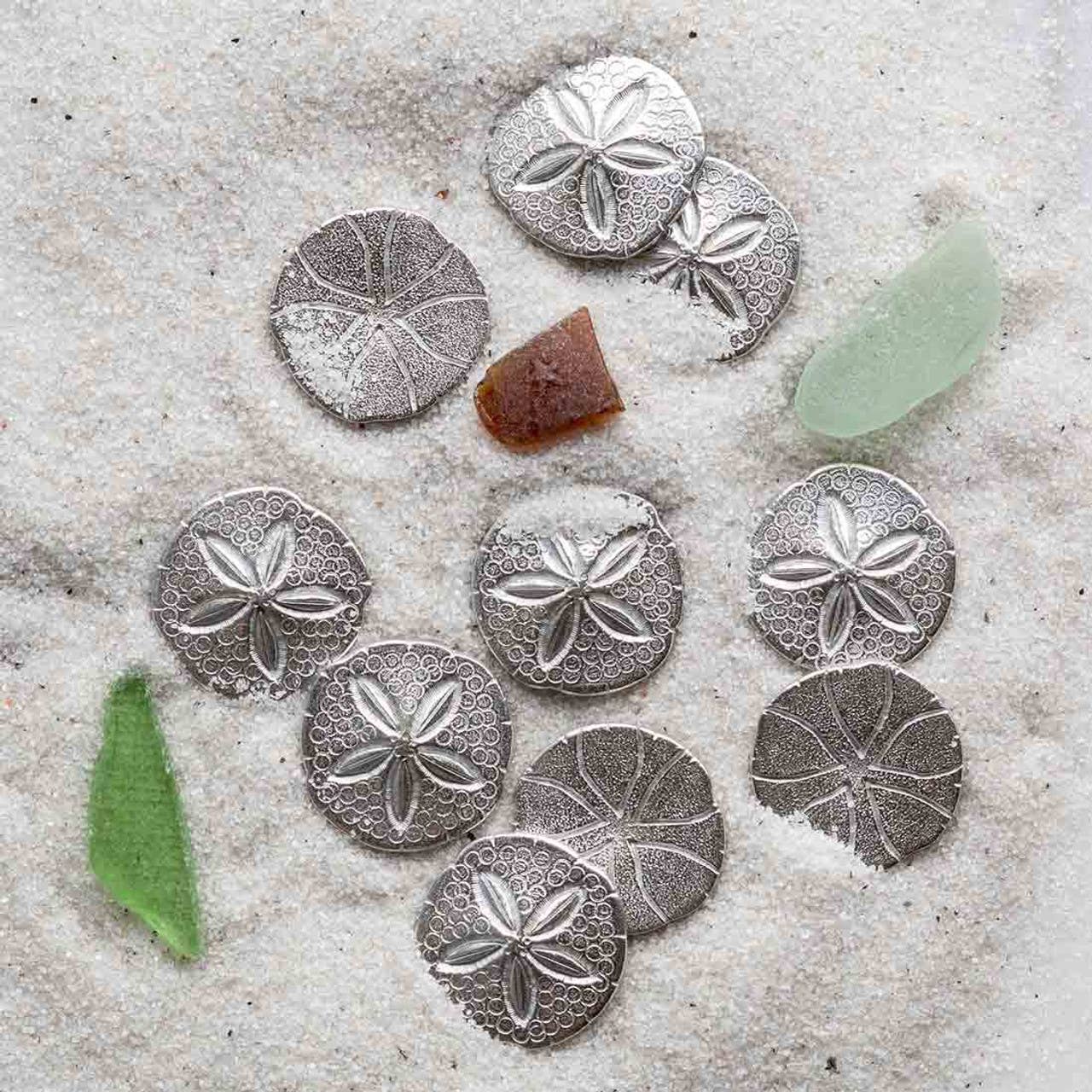 Sand Dollar Pocket Charms