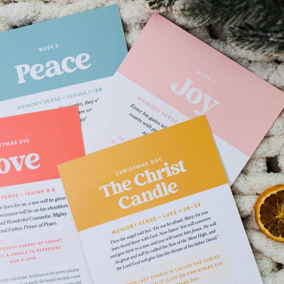 Good News, Great Joy For Kids Candle Cards