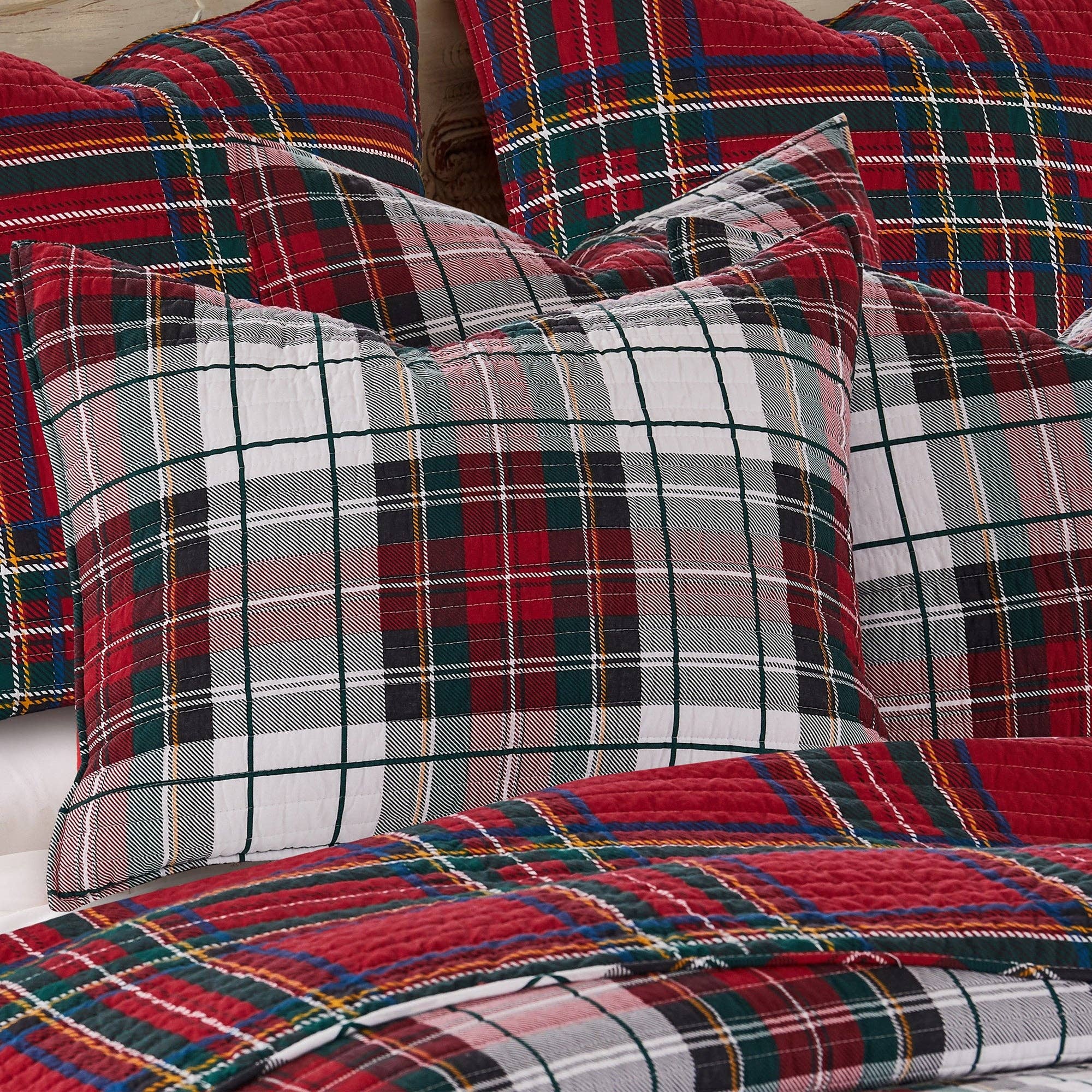 Spencer Plaid Quilt | King