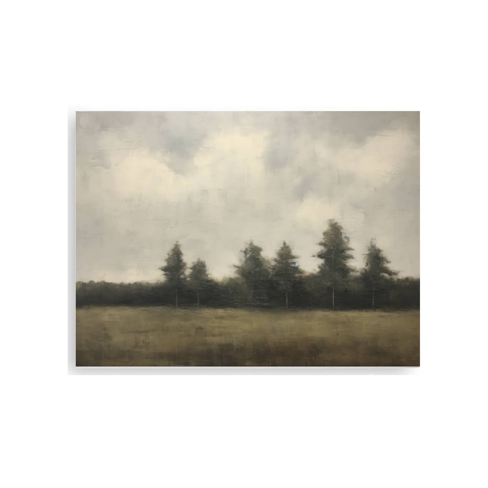 8x10 Canvas Board - Treescape 1