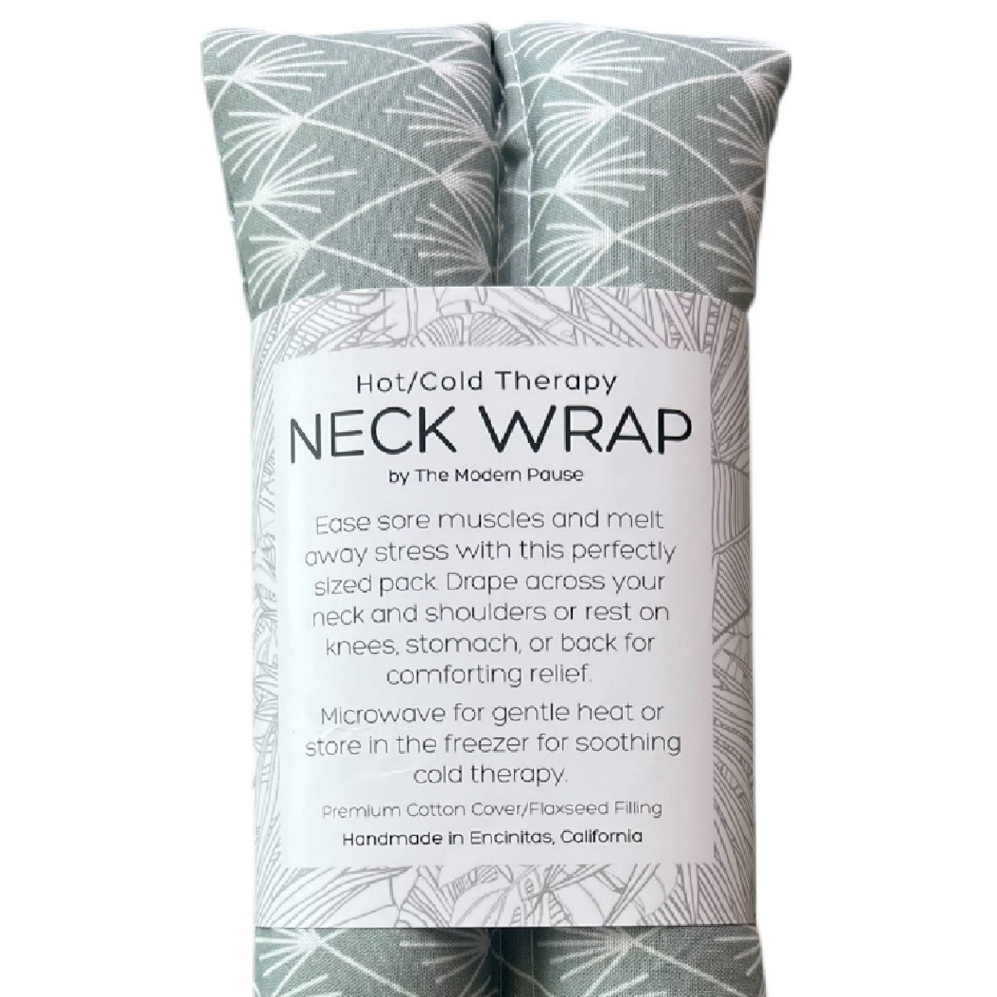 Neck Wrap - Trellis in Sage