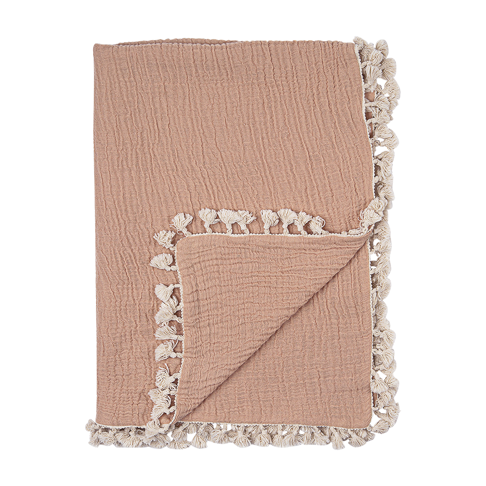 6 Layer Muslin Blanket Copper