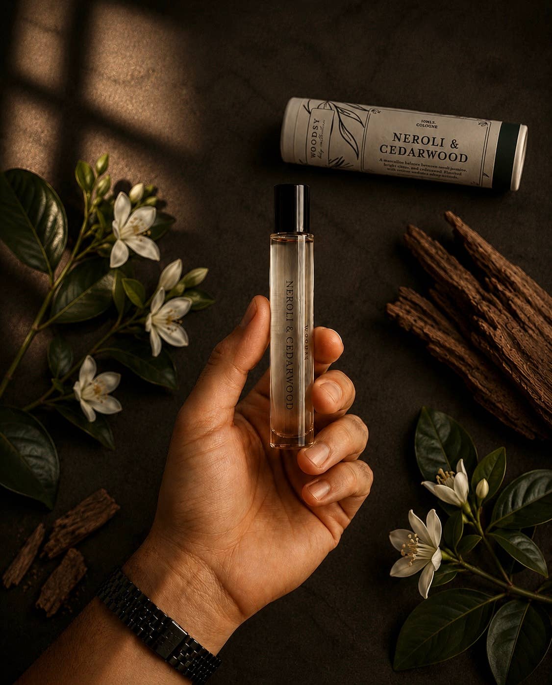 Neroli & Cedarwood/Roll-On Fragrance/10mls