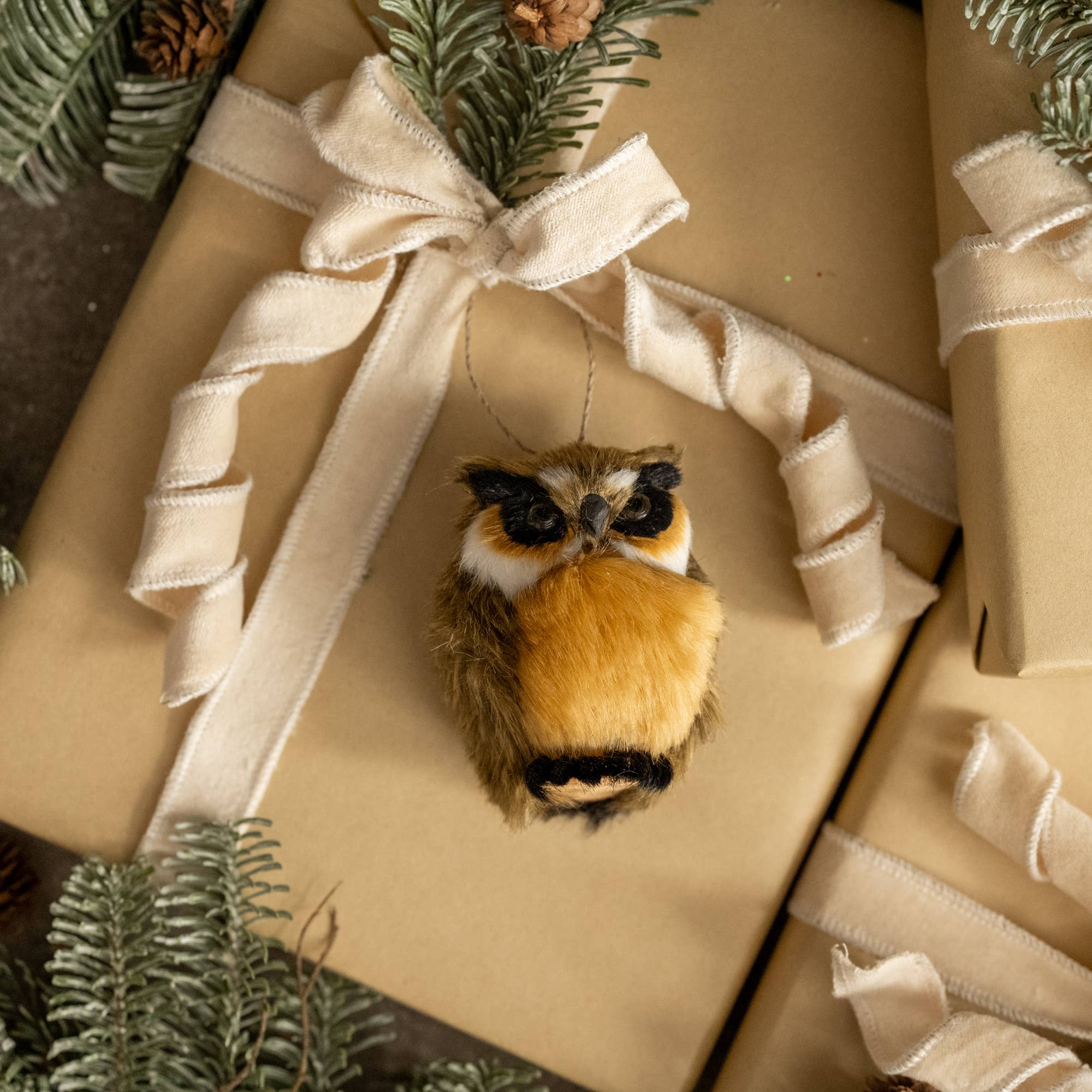 GREAT HORNED OWL ORNAMENT