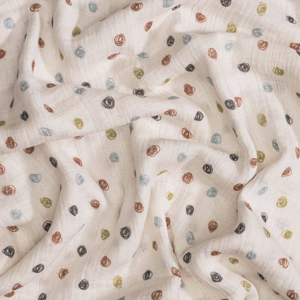 Charlie 2-pc. Farmhouse Tractor/Dot Swaddle Set