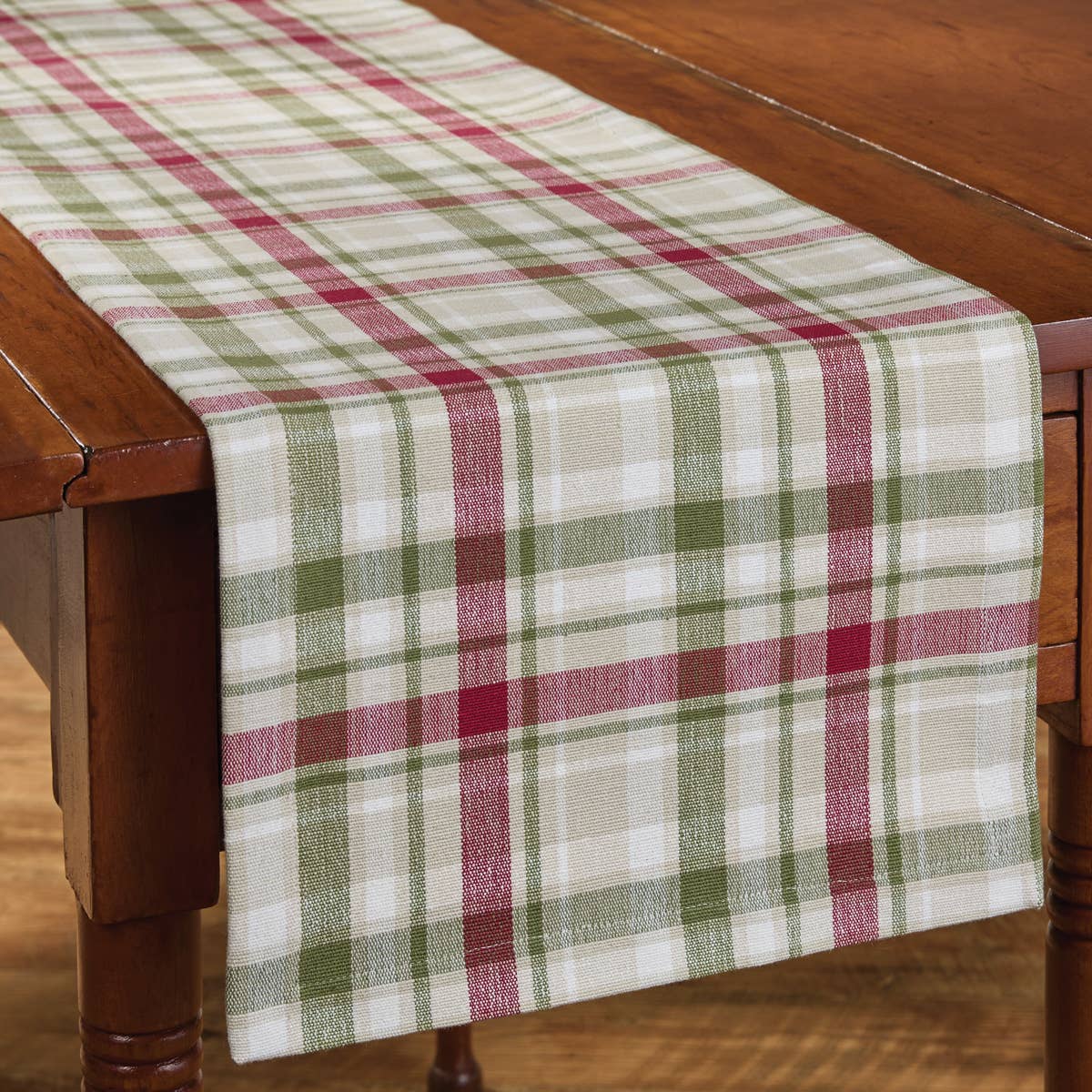 Christmas Barn Table Runner  54" L