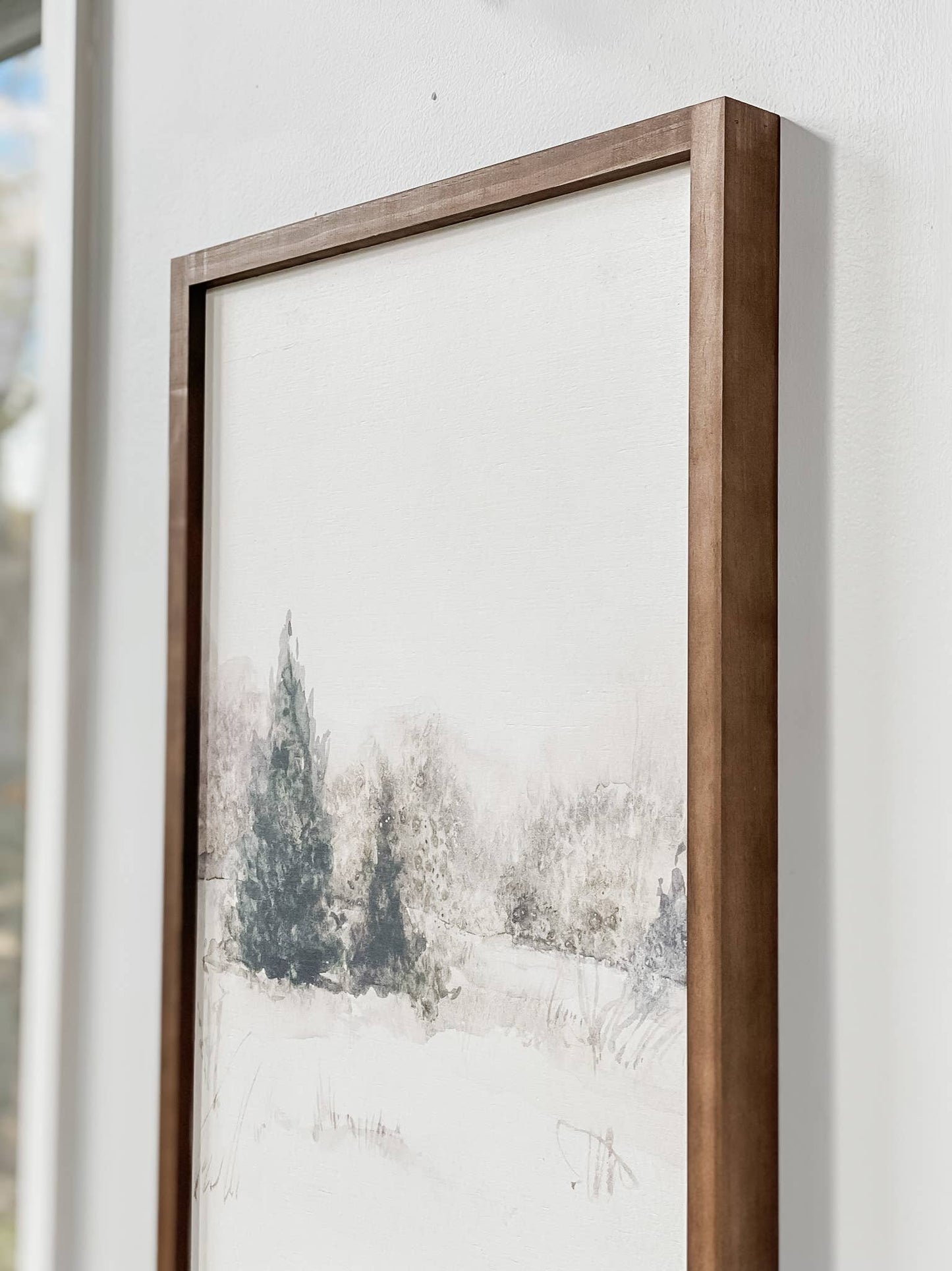 Winter Landscape | Winter Home Decor, Winter Wall Decor