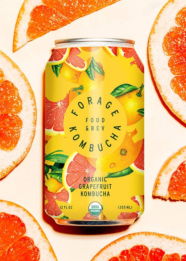 Grapefruit Kombucha