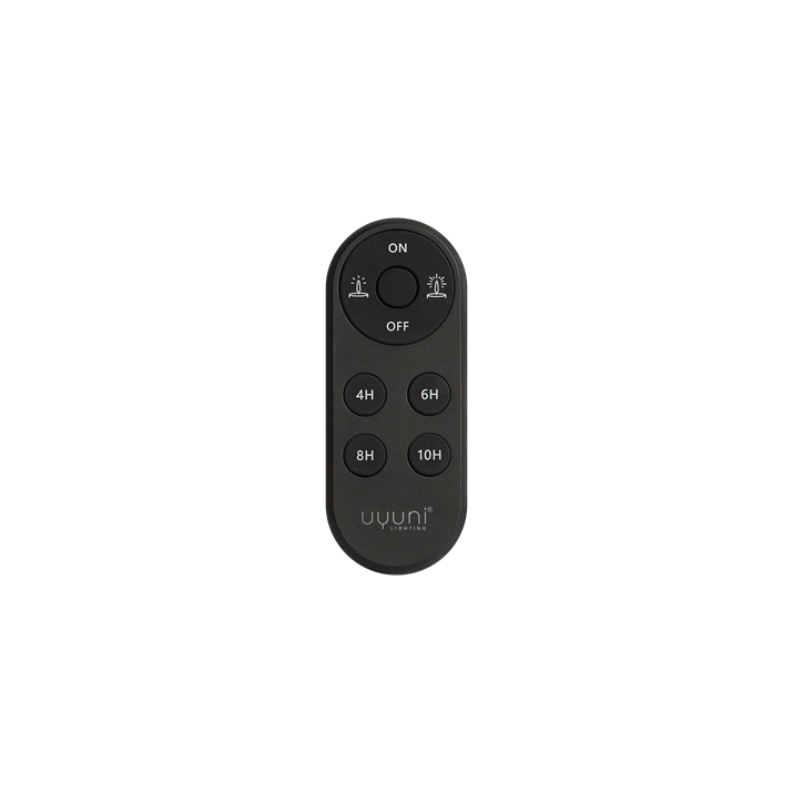 Uyuni Remote Control, Oval, Black