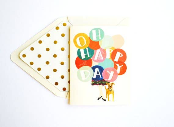 Oh Happy Day Greeting Card