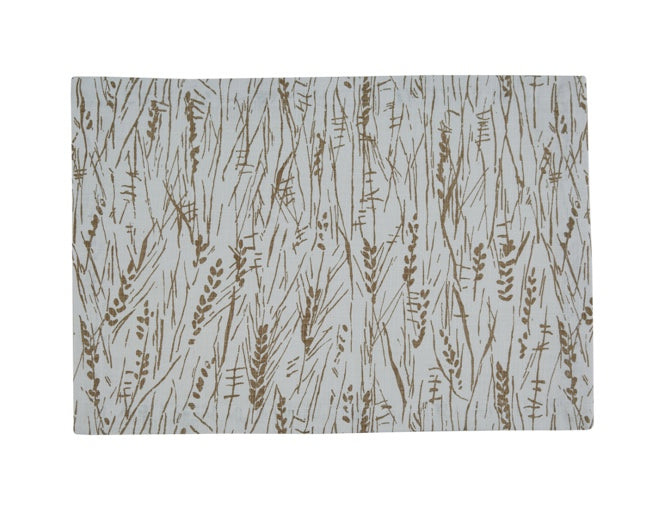 Organic Wheat Grass Printed Linen Collection