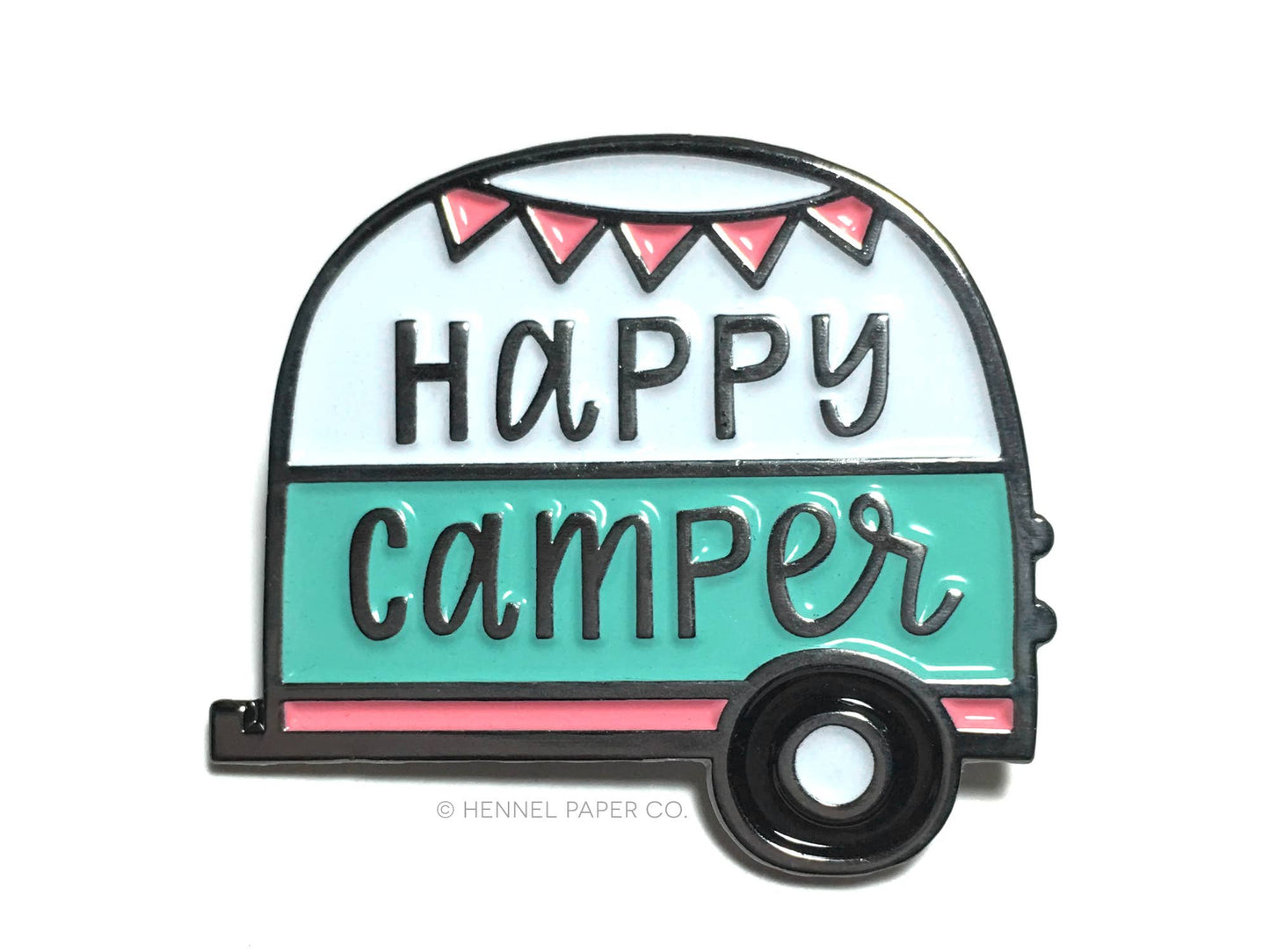 Enamel Pin | Happy Camper