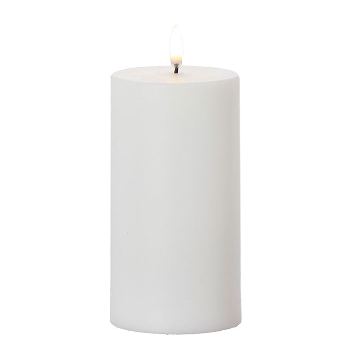 Nordic White Flame Candle | Uyuni