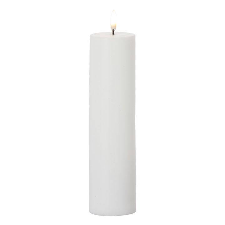 Nordic White Flame Candle | Uyuni