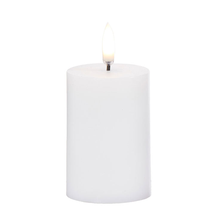 Nordic White Flame Candle | Uyuni