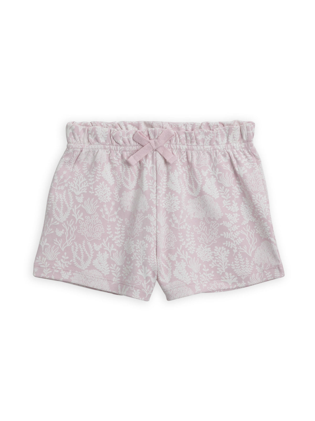 Fay Ruffle Waist Short - Coral Reef / Wisteria