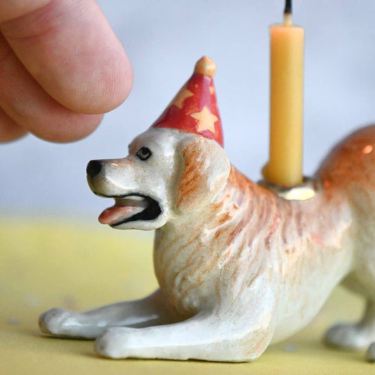 Golden Retriever Cake Topper