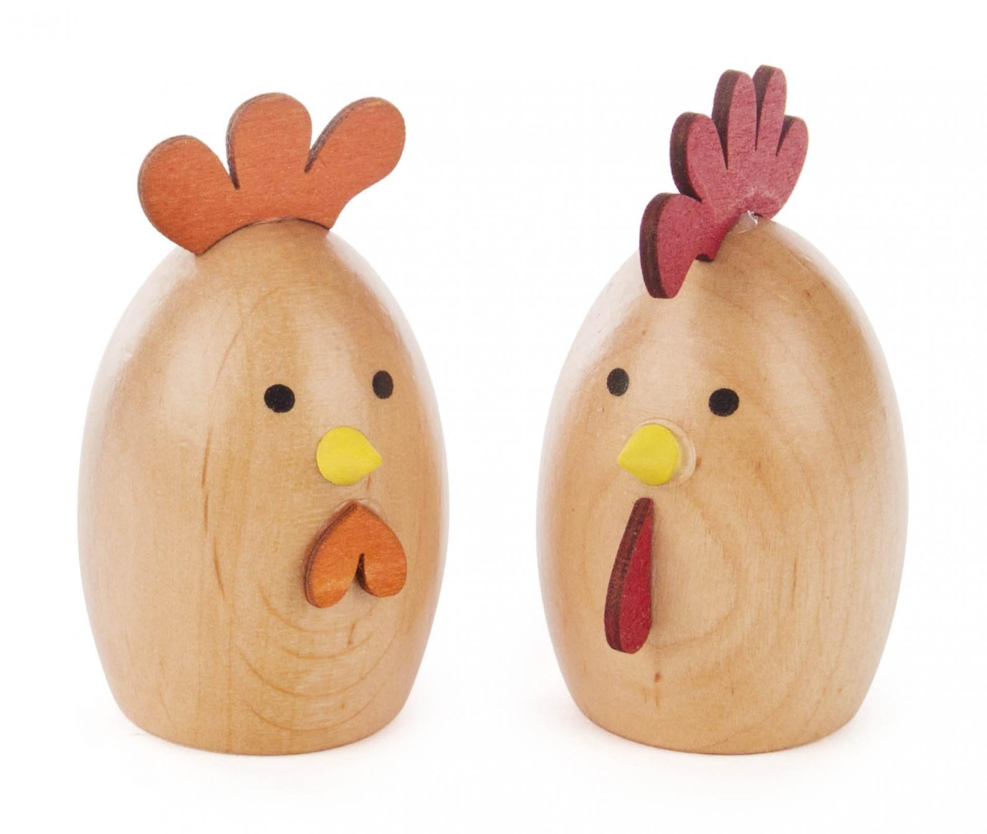 Rooster & Chicken | Natural