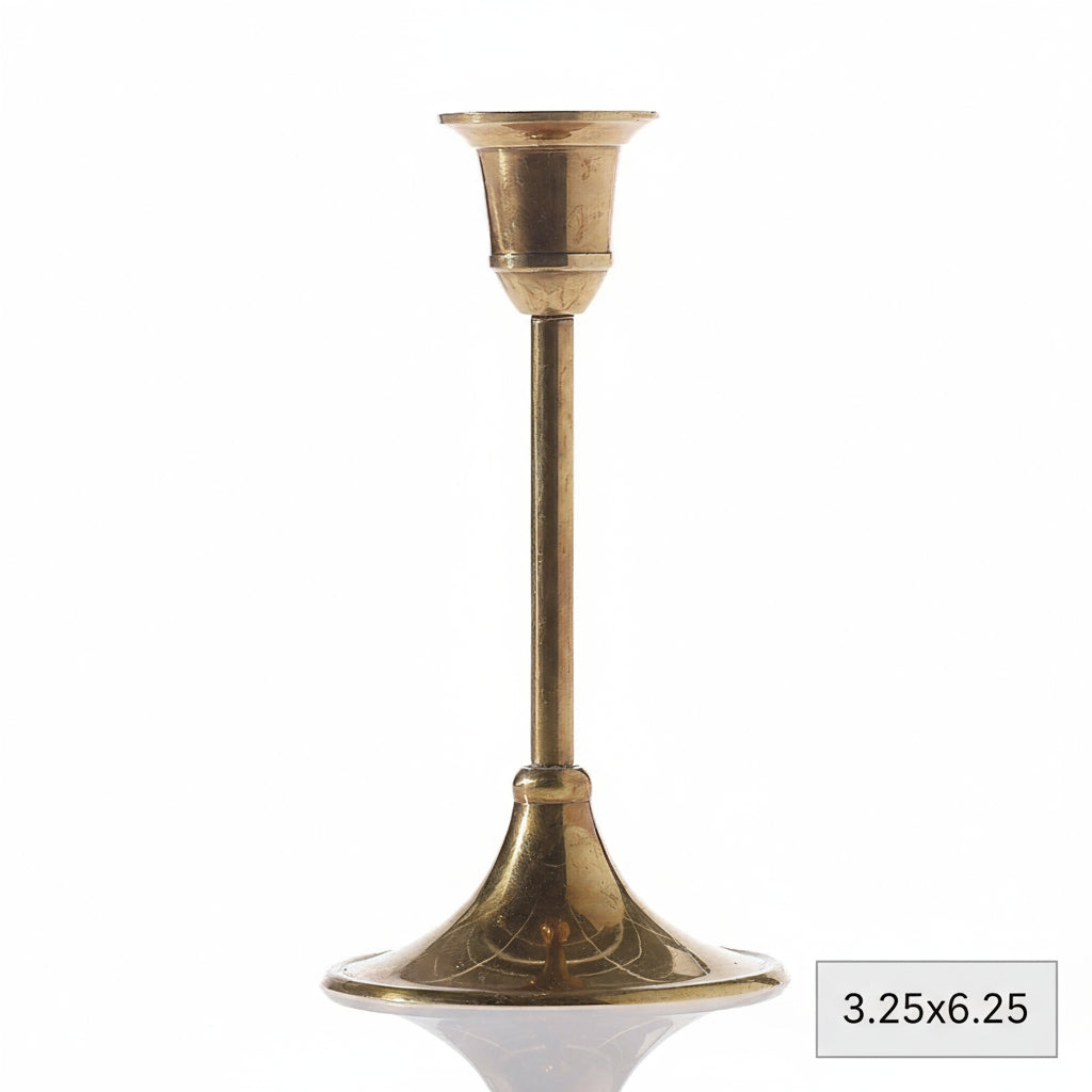 Antique Gold Candlestick | Sold Separately