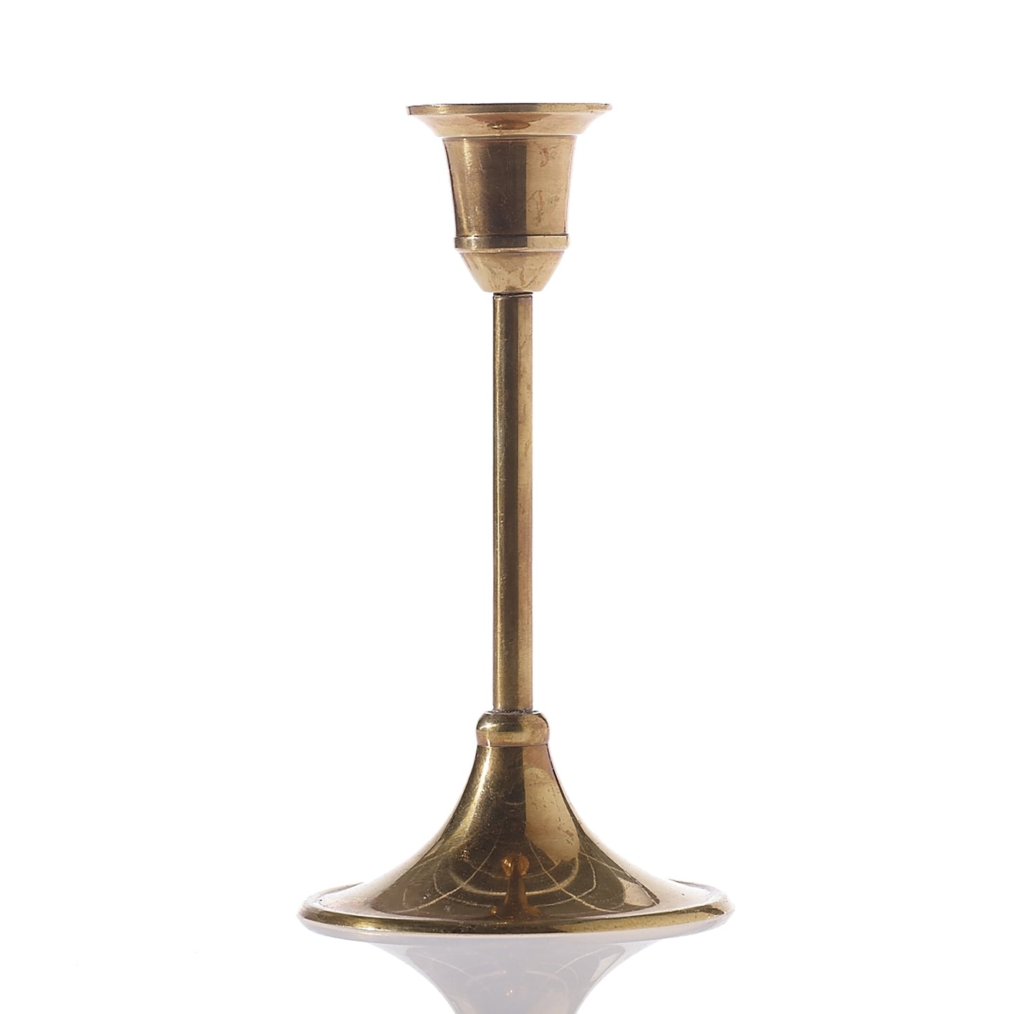 Antique Gold Candlestick