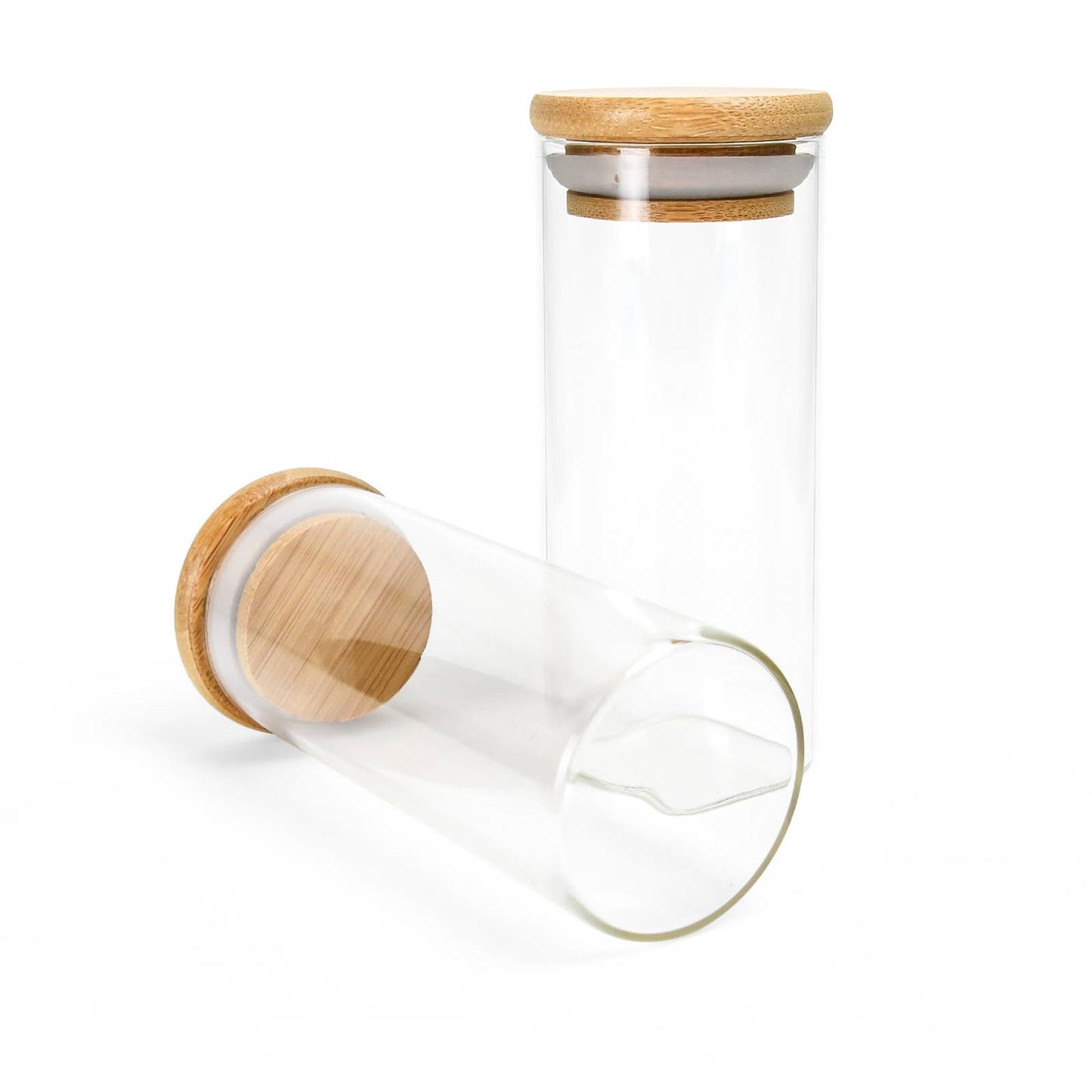 6oz/180ml Bamboo Lid Spice Jars