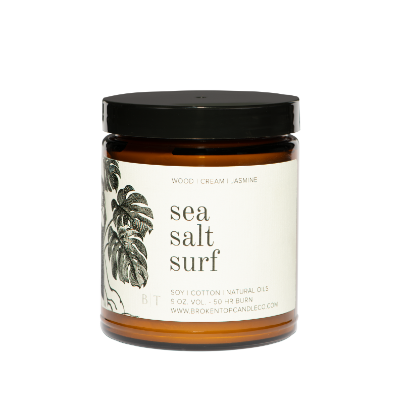 Natural Soy Candle - Sea Salt Surf - 9 oz