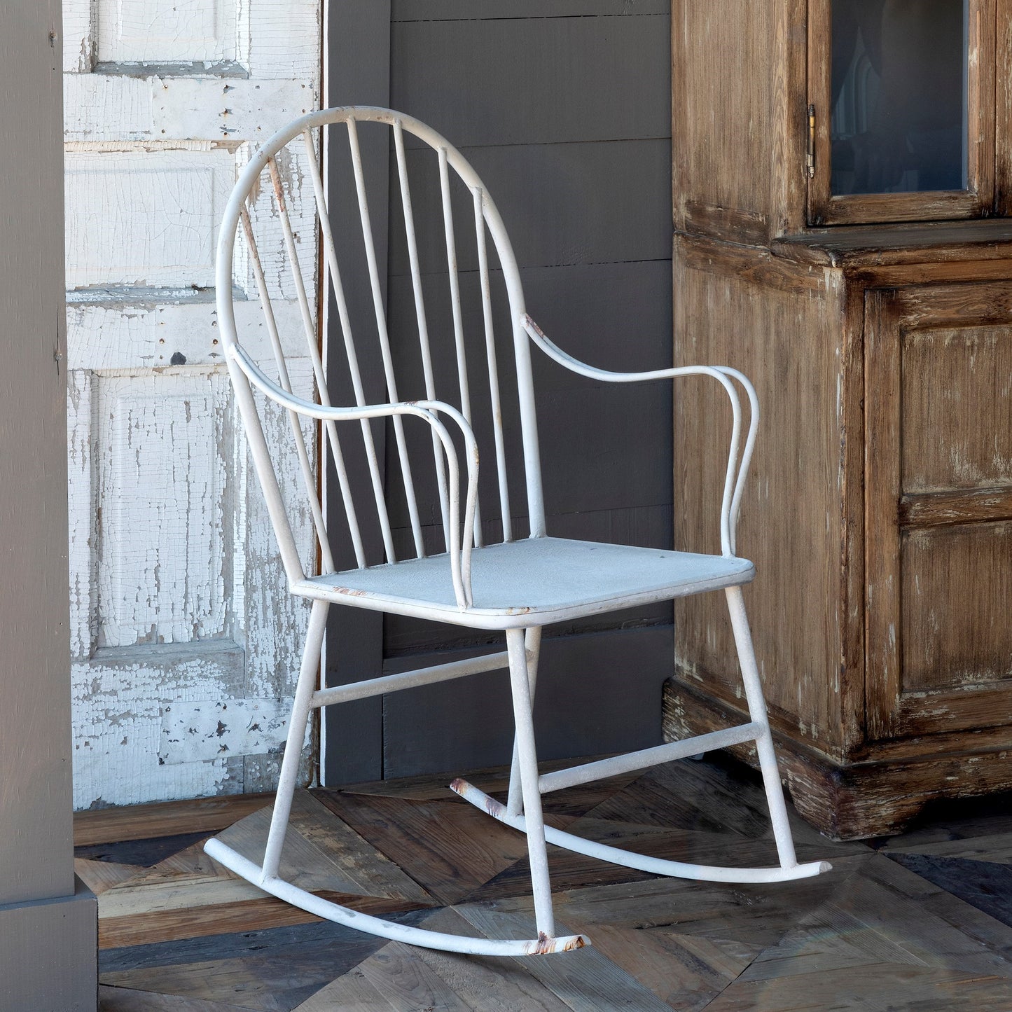 Metal Porch Rocker